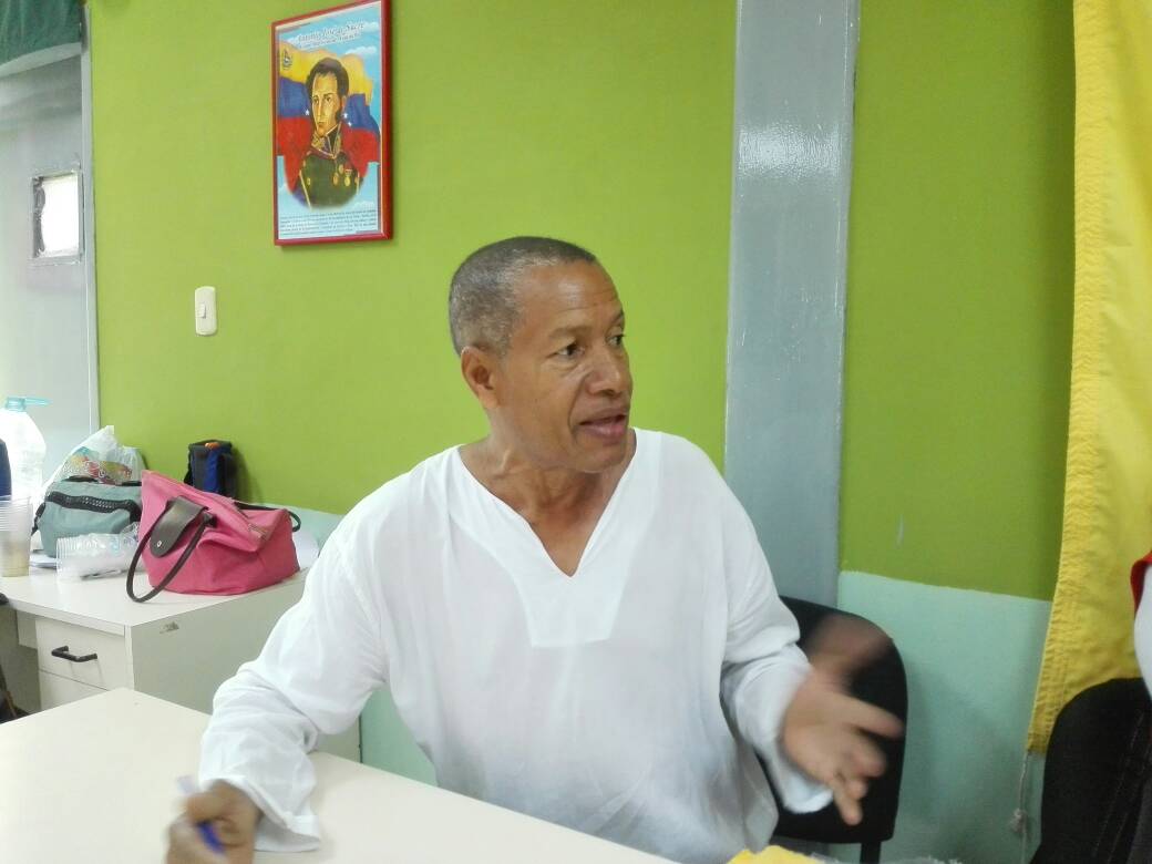 Jesús Alvarado, profesor de informática de la Aldea Universitaria Gran Mariscal de Ayacucho