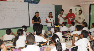 Integrantes de la mesa de Canaima Educativo visitaron la Escuela Básica Liceo Bolivariano José Ladislao Andara
