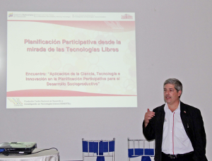 José Joaquín Contreras, presidente del Centro de Desarrollo e Investigación en Tecnologías Libres