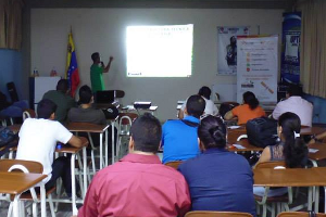El CNTI participó el lunes 21 de abril, en el Flisol Maracay que se realizó en la Universidad Politécnica Territorial de Aragua