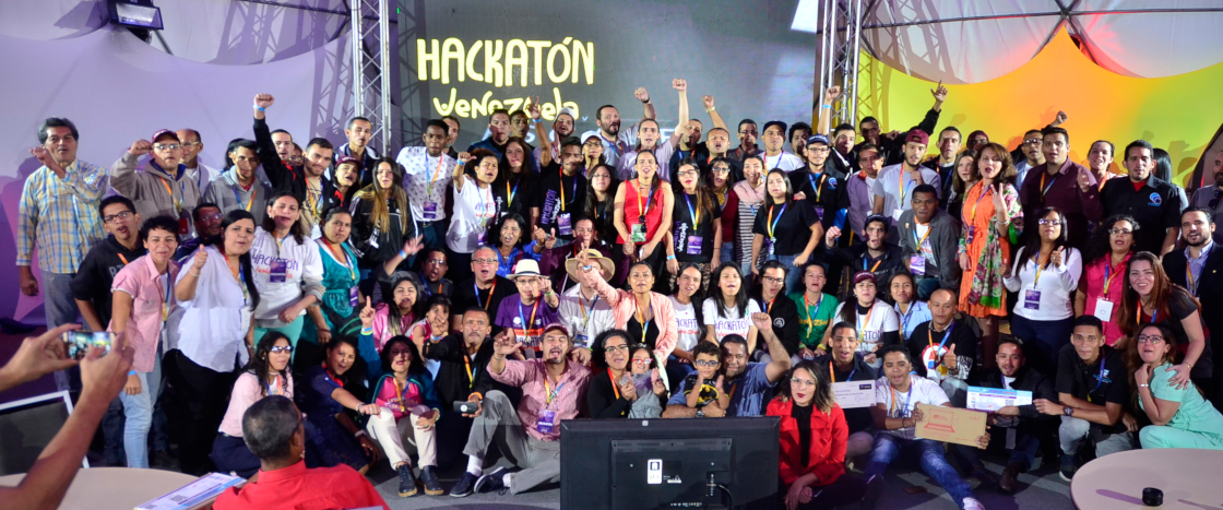 Participantes del Hackatón Venezuela 2018