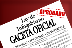 La Ley de Infogobierno fue publicada en Gaceta Oficial N° 40.274, de fecha 17 de octubre