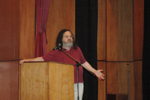 Richard Stallman, fundador del  movimiento por el Software Libre
