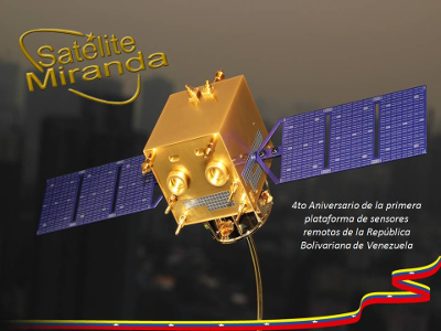 Un día como hoy pero en el año 2012, el observador de la tierra venezolana y del mundo, fue lanzado al espacio. Crédito: Cristóbal Alvarado