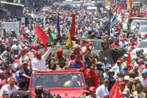 Pueblo patriota se movilizó masivamente para recordar a Hugo Chávez