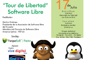 Tour de Libertad de Software Libre en Colombia