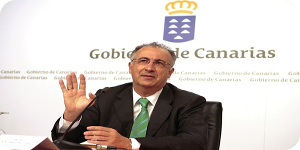 Francisco Hernández Spínola, consejero de Presidencia, Justicia e Igualdad del Gobierno de Canarias