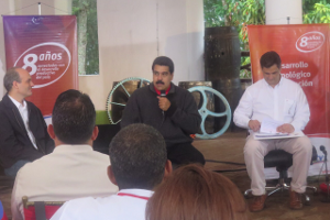 Maduro indicó que avanza el proyecto de expansión de telefonía fija y móvil