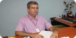 Carlos Alvarado, presidente de la UT del MCTI en Trujillo