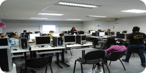 El taller se realizó en el Infocentro ubicado en las instalaciones del Ceamil en Tucupita
