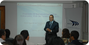 Néstor Rondón, jefe de la oficina de Normalización del CNTI