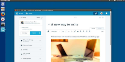 WordPress Desktop disponible para Linux