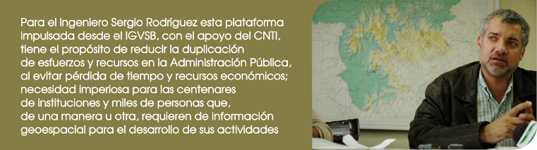 IDEGeoVen: Acceso a información en menor tiempo y sin duplicidad