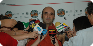 Declaraciones a la prensa de Gabriel Carrión