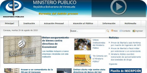 El nuevo portal de la Fiscalía cumple con el decreto 3390