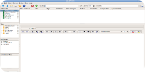 Imagen del escritorio de Nevernote