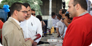 El viceministro de Desarrollo Científico del MCTI, Jorge Arreaza, participó en el evento