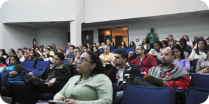 La Charla de sensibilización se realizó en el auditorio del Ministerio de Planificación y Finanzas