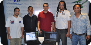 Integrantes del equipo Canaima Comunal