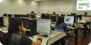 El taller se dictó en el nodo de la Academia Nacional de Software LIbre