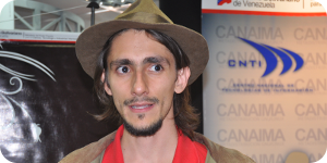 Kenny Ossa, organizador en Distrito Capital del Congreso Nacional de Software Libre