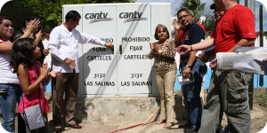 Las Salinas cuenta con servicios de voz y datos