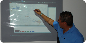 Cenit desarrolla pizarra interactiva con tecnología infrarroja