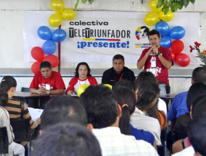 Elías Cisnero, miembro del Colectivo Teletriunfador