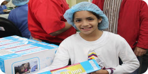 Canaimita número 100 mil fue entregada a la niña Scarlet Maestre