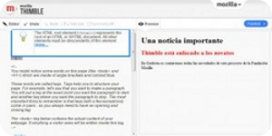 Mozilla anuncia Thimble