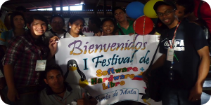 Los asistentes invitaron a probar la tercera versión candidata de Canaima Popular 3.1