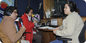 Carlos Parra, jefe de Operaciones del Proyecto Canaima en el programa Infobit Radio