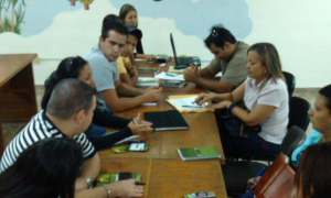 Charlas de Articulación Comunitaria a estudiantes del área de tecnologías (Foto: José Ramírez)