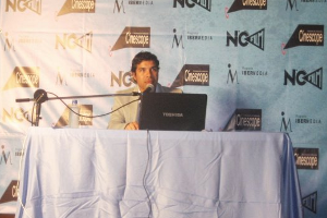 Ponencia “Gestión de Derechos de Autor” a cargo de John Piñango del CNTI