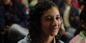 Génesis Acosta, del Liceo Bolivariano Alirio Goitia Araujo de Apure