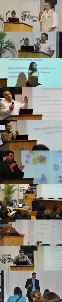 collage de fotografías de los ponentes de SIO-2013