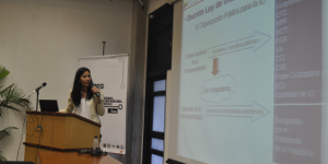 Elizabeth Sierraalta, gerente de Atención al Estado del CNTI