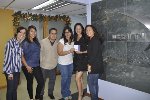 El acto de entrega del certificado se realizó en la sede del CNTI
