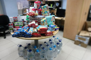 Cnteístas entregaron su contribución para unirse a esta cruzada humanitaria