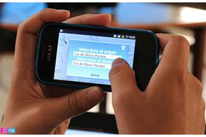 El sistema usa tecnología de reconocimiento de voz para acceder a aplicaciones