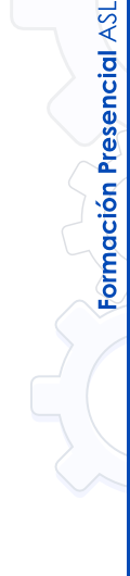 texto; formación presencial ASL