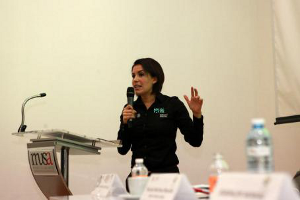 Titular de la Unidad de Gobierno Digital de La Presidencia, Yolanda Martínez Mancilla