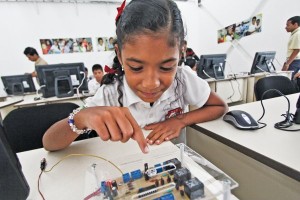 Los niños y niñas han sido muy receptivos con el proyecto