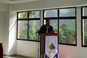 Jhon Monrroy, presidente del CNTI en la instalación de la 8va Cayapa Canaima Bailadores