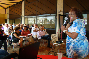Maritza Capote, directora de Producción y Recreación de Saberes de la Universidad Bolivariana de  Venezuela