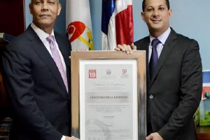 OPTIC reconoce al Ministerio de la Juventud por el índice de implementación de TIC y gobierno electrónico