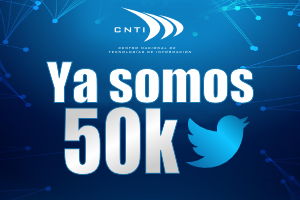 Las actividades y proyectos adelantados por el CNTI son difundidos a través de esta popular red social