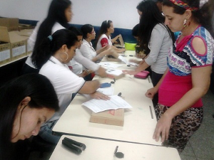 La donación favoreció a las y los estudiantes de las carreras de Educación Integral e Inicial y de Administración