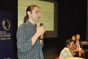 El presidente del CNTI destacó que el proyecto Canaima Educativo forma parte de un proceso de construcción colectiva