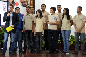 El acto de asignación estuvo encabezado por el Ministro del Poder popular para la Educación Universitaria, Ciencia y Tecnología (Mppeuct), Jorge Arreaza